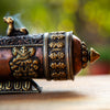 Copper Astamangal Potala Metal Incense Burner Box