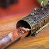 Copper Astamangal Potala Metal Incense Burner Box