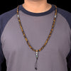 Tiger Eye Dzi Beads Mala