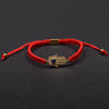 Red String Hamsa Hand Charm Bracelet