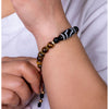 Tiger Eye & Dzi Beads Motivation Bracelet