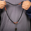 Onyx with Red Jasper Healing Energy Mala