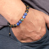 Lava Stone & Sodalite Calming Bracelet