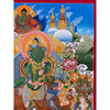 Green Tara Thangka