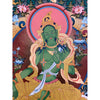 Green Tara Thangka