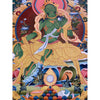 Green Tara Thangka