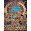 Green Tara Tibetan Thangka Painting