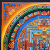 Kalachakra Mandala Tibetan Thangka Painting