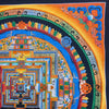 Kalachakra Mandala Tibetan Thangka Painting