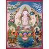 Chenrezig Masterpiece Thangka Painting