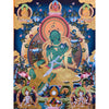 Green Tara Thangka