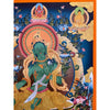 Green Tara Thangka