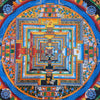 Kalachakra Mandala Tibetan Thangka Painting