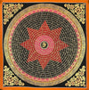 Om Mantra Mandala Thangka