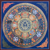 Om Mantra Mandala Thangka