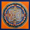 Kalachakra Mandala Tibetan Thangka Painting