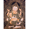 Vajrasattva Shakti Thangka Painting