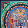 Kalachakra Mandala Tibetan Thangka Painting