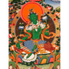 Green Tara Thangka