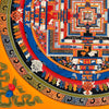 Kalachakra Mandala Tibetan Thangka Painting