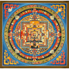 Kalachakra Mandala Tibetan Thangka Painting