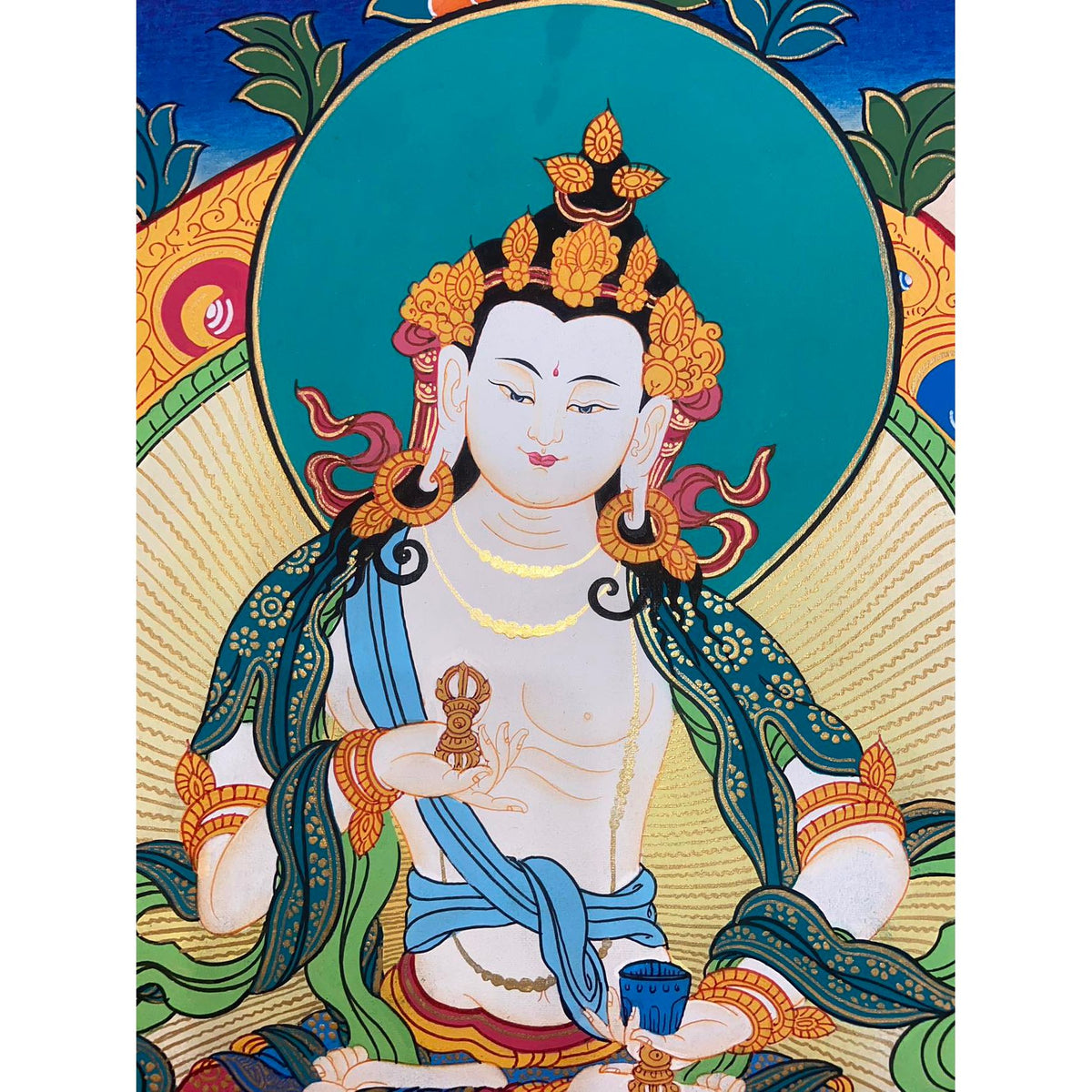 Vajrasattva Thangka– Art Of Tibet