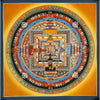 Kalachakra Mandala Tibetan Thangka Painting