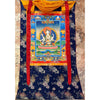 Namgyalma Thangka Painting - Silk Framed