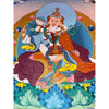 Guru Rinpoche in Consort Thangka