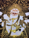 White Mahakala Thangka