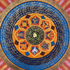 Om Mantra Mandala Thangka