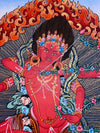 Kurkulla Tibetan Thangka Painting