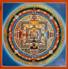 Kalachakra Mandala Tibetan Thangka Painting