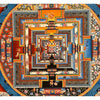 Kalachakra Mandala Tibetan Thangka Painting