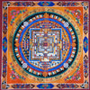 Kalachakra Mandala Large Tibetan Thangka Painting