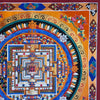 Kalachakra Mandala Large Tibetan Thangka Painting