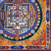 Kalachakra Mandala Large Tibetan Thangka Painting