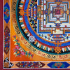 Kalachakra Mandala Large Tibetan Thangka Painting