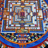 Kalachakra Mandala Large Tibetan Thangka Painting