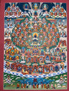 Karma Kagyu Lineage Refuge Tree Thangka