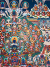 Karma Kagyu Lineage Refuge Tree Thangka