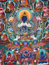 Karma Kagyu Lineage Refuge Tree Thangka