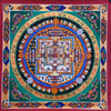 Kalachakra Mandala Large Tibetan Thangka Painting