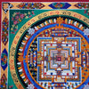 Kalachakra Mandala Large Tibetan Thangka Painting