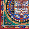 Kalachakra Mandala Large Tibetan Thangka Painting