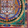 Kalachakra Mandala Large Tibetan Thangka Painting