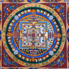 Kalachakra Mandala Large Tibetan Thangka Painting