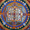 Kalachakra Mandala Large Tibetan Thangka Painting