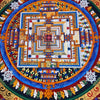 Kalachakra Mandala Large Tibetan Thangka Painting