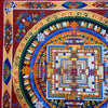 Kalachakra Mandala Large Tibetan Thangka Painting